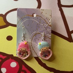 Little Twin Stars Kiki & Lala earrings
